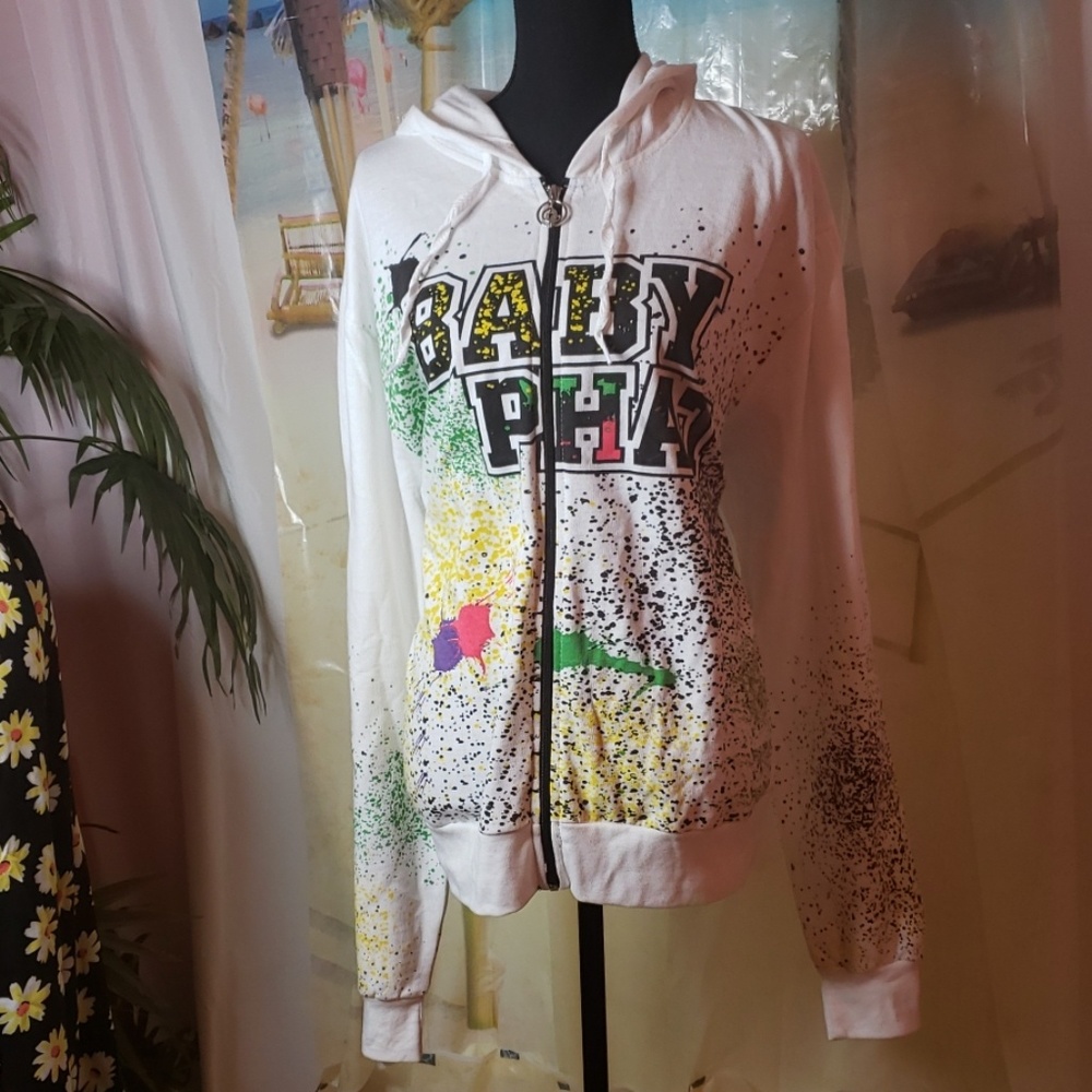 Baby Phat zipper sweat shirt 3x